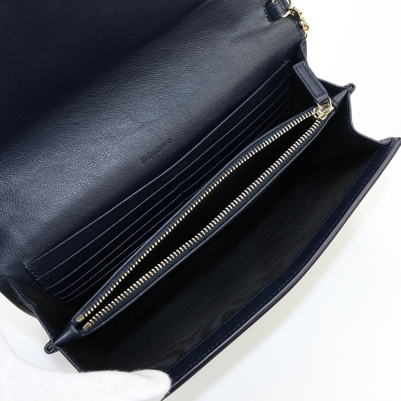 Saint Laurent Chain Wallet Leather Black - Picture 5 of 7